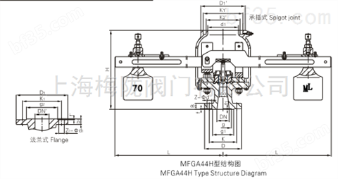 MFGA44H-16/25/40/64C双杠杆安全阀