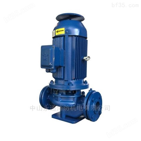佛山水泵厂立式单级管道离心泵