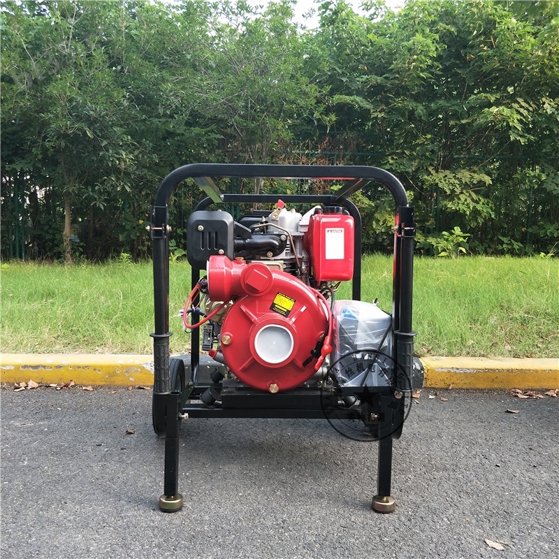 排涝抢险3寸柴油机高压水泵HS30PIE