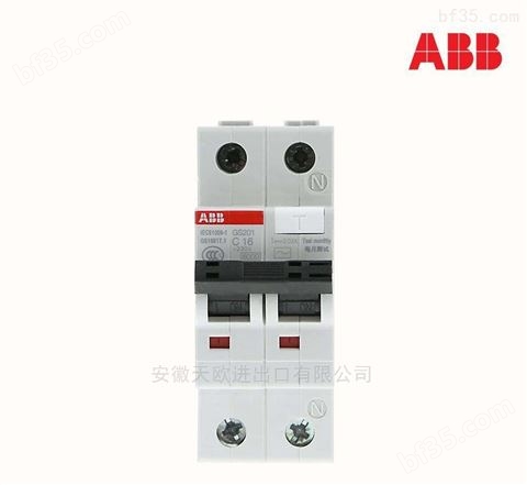 ABB二极漏电开关DS262-C10/0.03
