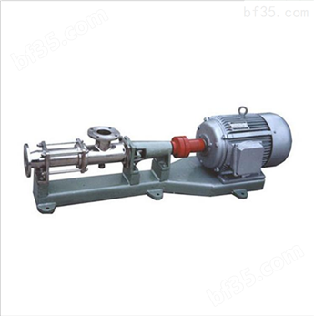 GF型适应性强流量平稳不锈钢卫生级单螺杆泵