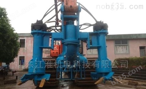 大型清淤船挖机沙浆泵-江淮液压搅拌泥浆泵